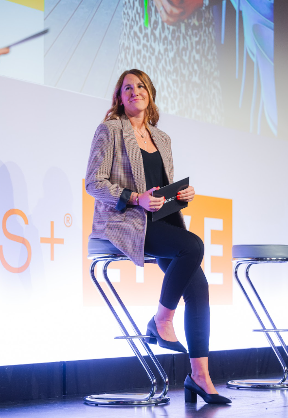 Katrin als Speakerin